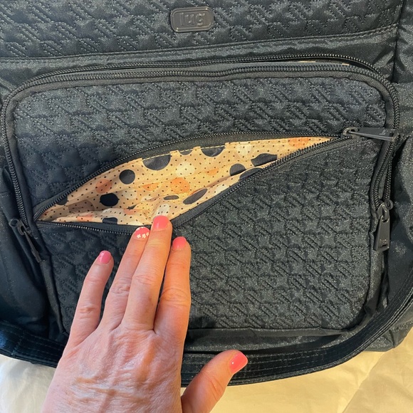 Lug Navy Blue Ace tote/crossbody/backpack - Picture 8 of 10